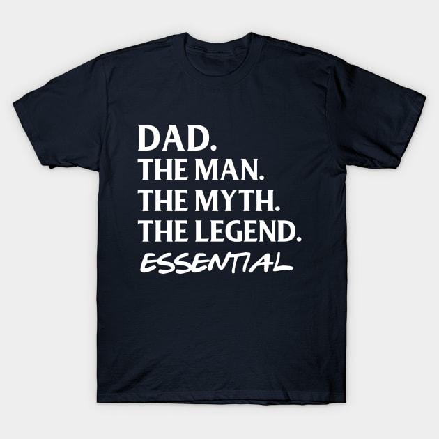 essential dad 2020 T-Shirt by lateefo